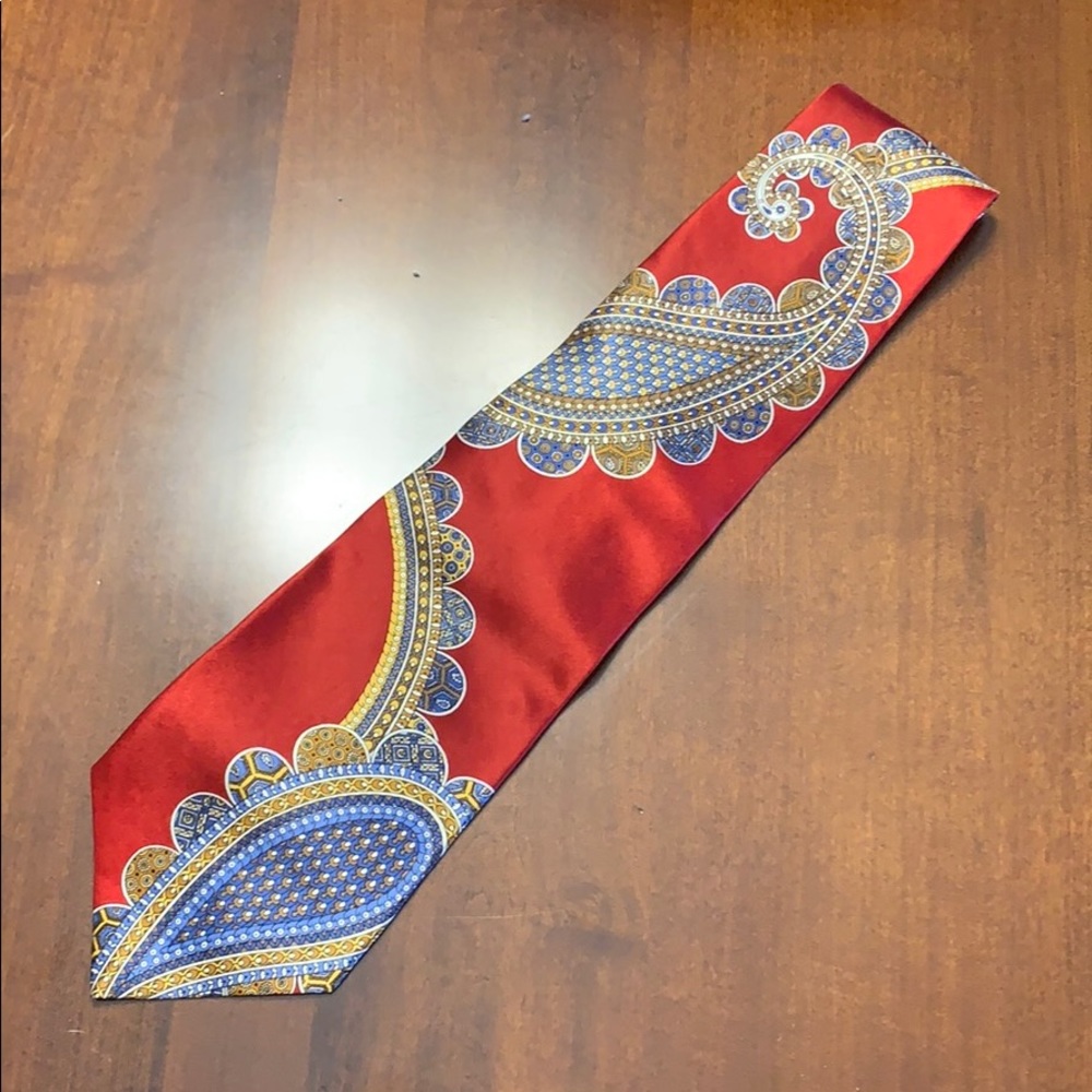 Richard Bennett SILK statement tie made in USA